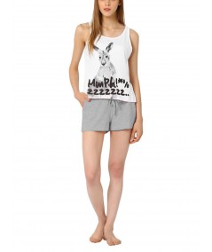 Grey Melange Womens Shorts Boer and Fitch - 5