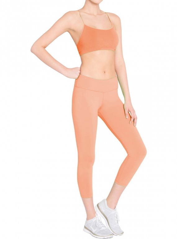 Womens Salmon Capri Boer and Fitch - 4