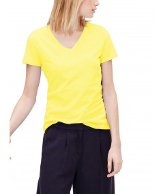 Yellow V Neck TShirt Boer and Fitch - 2