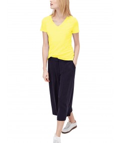 Yellow V Neck TShirt Boer and Fitch - 3