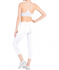 Womens White Capri Boer and Fitch - 6