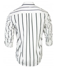 White Stripe Casual Shirt Boer and Fitch - 4