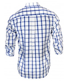 Regular Fit - Ink Blue Check Casual Shirt Boer and Fitch - 3