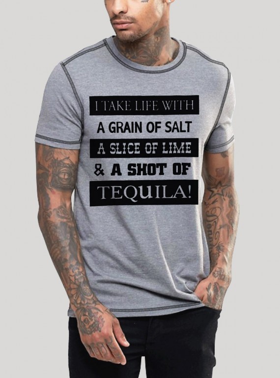 Tequila Print Tshirt Boer and Fitch - 1