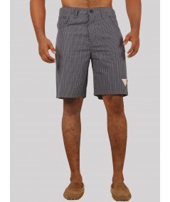 Classic Micro Checked Shorts for Men – Casual Cotton Shorts by Boer and Fitch