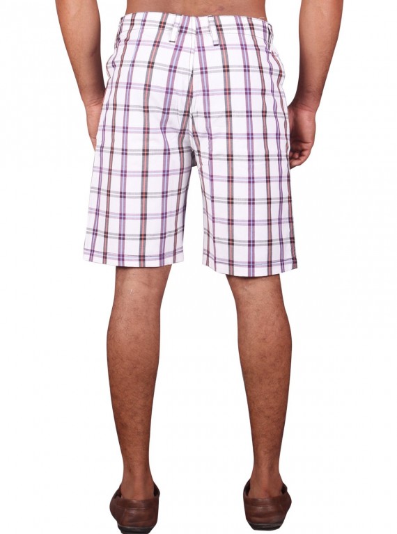 White Stripe Shorts Boer and Fitch - 4