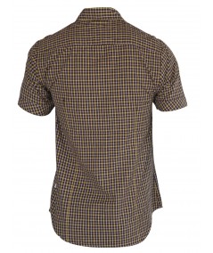 Slim Fit - Yellow Brown Checker Shirt Boer and Fitch - 3
