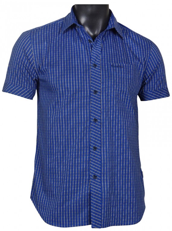 Slim Fit - Blue yellow stripped Shirt Boer and Fitch - 2