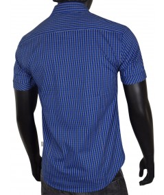 Slim Fit - Blue yellow stripped Shirt Boer and Fitch - 4