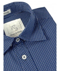 Slim Fit - Ink Blue Shirt Boer and Fitch - 4