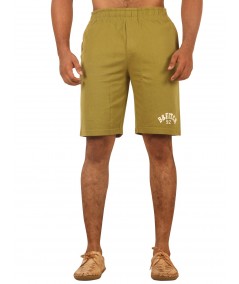 Olive Jersey Shorts Boer and Fitch - 2