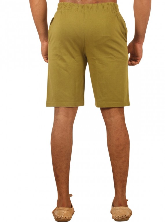 Olive Jersey Shorts Boer and Fitch - 4