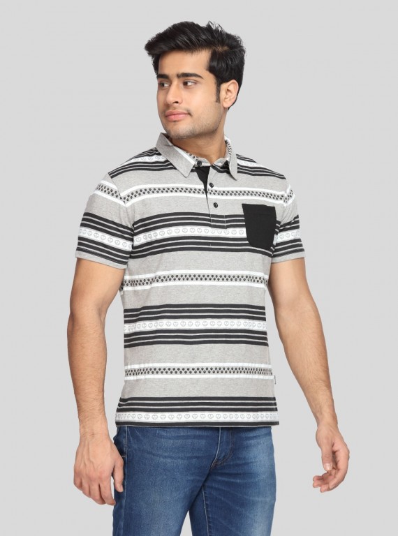 Devil Print Polo Tshirt Boer and Fitch - 3