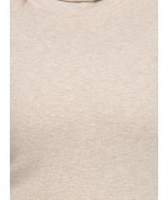 Beige Turtle Neck Top Boer and Fitch - 5