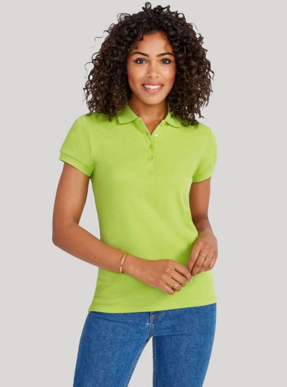 Green pique polo tshirt Boer and Fitch - 1