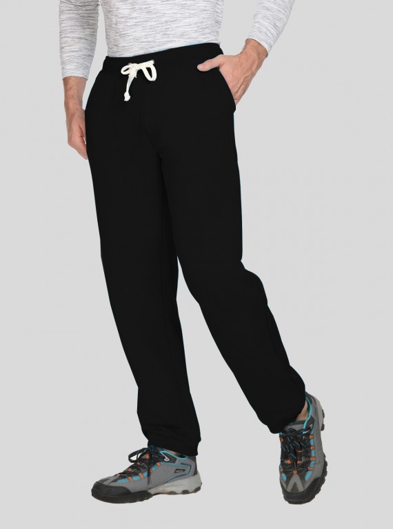 Men’s Black Fleece Joggers – Ultra-Soft Warmth with Sleek Style