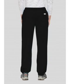 Black Cuffed Fleece Jogger Boer and Fitch - 2