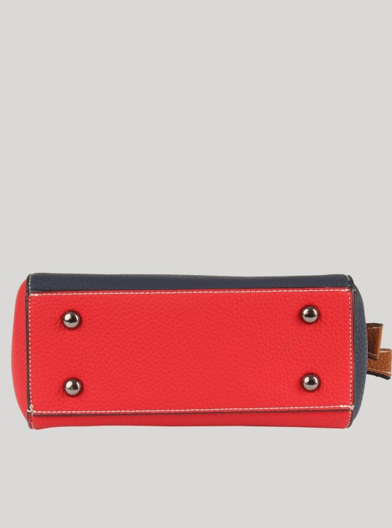 Red Designer Sling Bag Boer and Fitch - 3