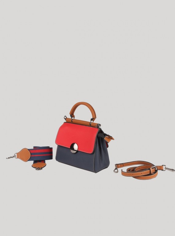 Red Designer Sling Bag Boer and Fitch - 4