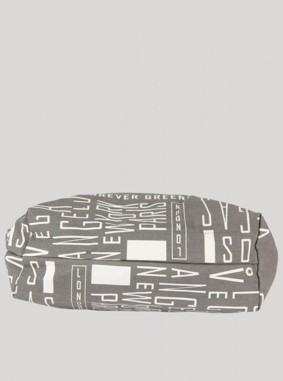 Los Vegas Grey Printed Bag Boer and Fitch - 4