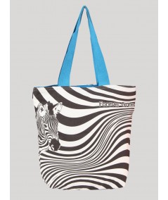 Zebra Graphic Print Bag Boer and Fitch - 1