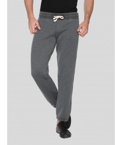 Men’s Charcoal Melange Cuffed Joggers – Sleek, Smart & Comfortable