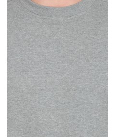 Grey Melange V Cut Fleece Sweat Shirt Boer and Fitch - 6