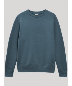 Men’s Dusty Blue Garment Dyed Sweatshirt – Soft Hue, Washed Comfort