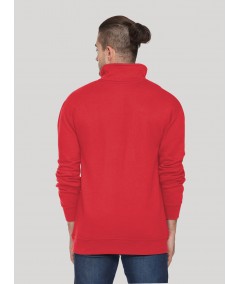 Red zip Collar Cardigan Boer and Fitch - 3