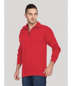 Red zip Collar Cardigan Boer and Fitch - 5