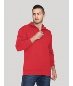 Red zip Collar Cardigan Boer and Fitch - 6