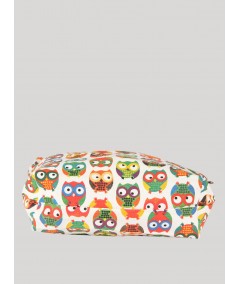 Orange Owl Printed Bag Boer and Fitch - 2