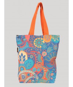 Orange Floral Sling Bag Boer and Fitch - 4