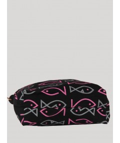 Fish Print Canvas Bag Boer and Fitch - 4