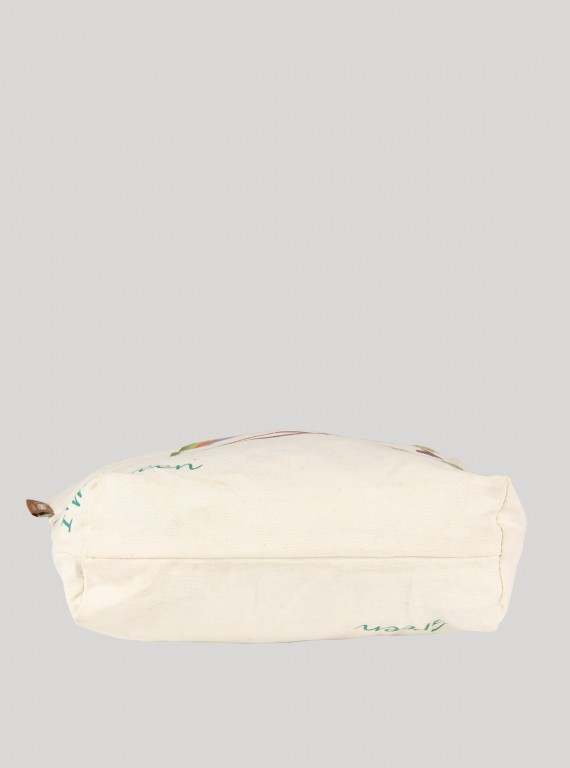 Humming Bird Printed Canvas Bag Boer and Fitch - 3