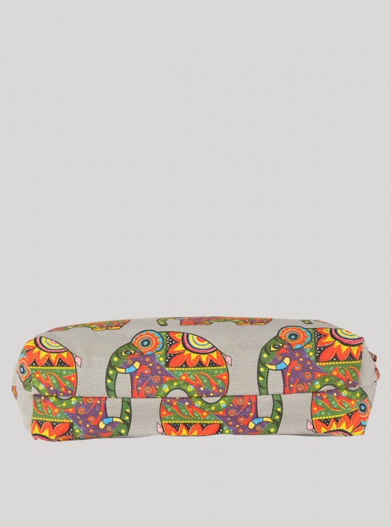 Grey Elephant Printed Canvas Bag Boer and Fitch - 5