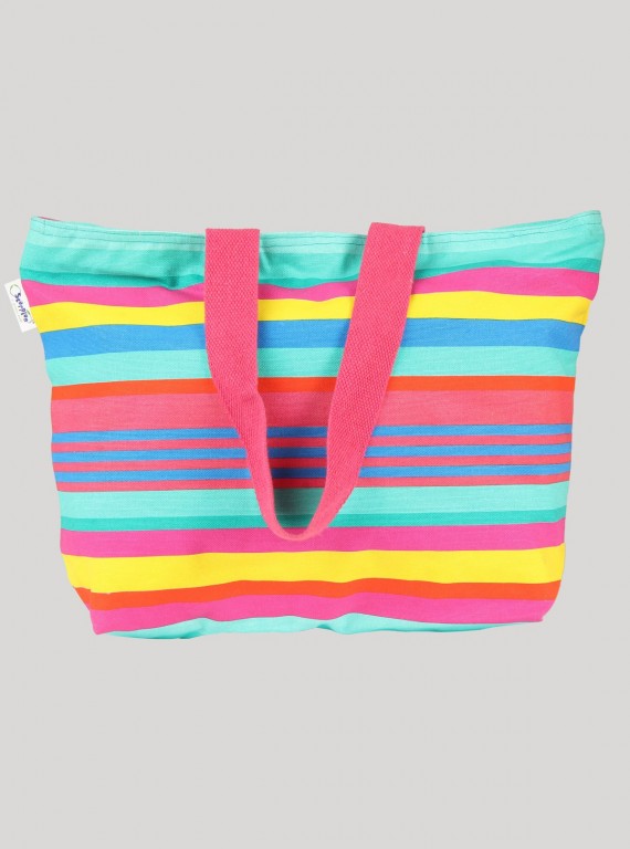 Multi Color Printed Bag Boer and Fitch - 2