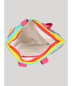 Multi Color Printed Bag Boer and Fitch - 4