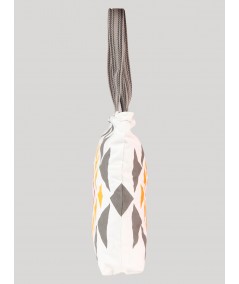 White Printed Canvas Bag Boer and Fitch - 2