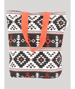 Artistic Print Canvas Bag Boer and Fitch - 3