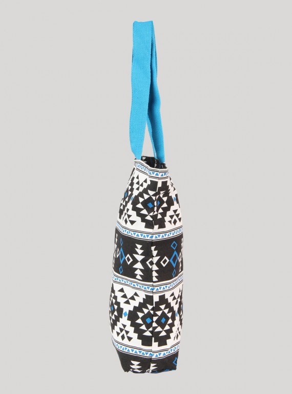 Ocean Blue Canvas Bag Boer and Fitch - 2
