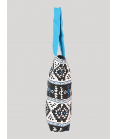 Ocean Blue Canvas Bag Boer and Fitch - 2