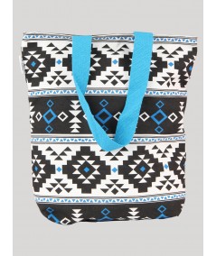 Ocean Blue Canvas Bag Boer and Fitch - 5