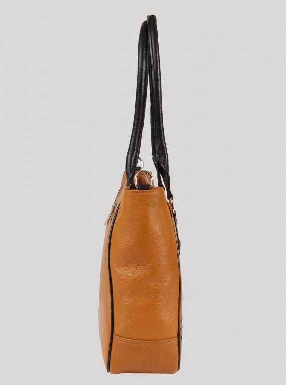 Brown Designer Sling Bag Boer and Fitch - 3