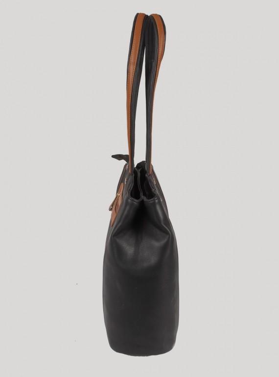 Black contrast Sling Bag Boer and Fitch - 3