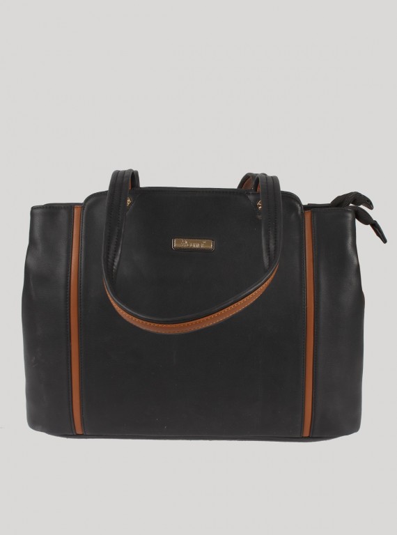 Black contrast Sling Bag Boer and Fitch - 5