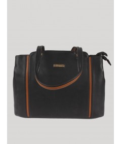 Black contrast Sling Bag Boer and Fitch - 5