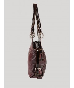 Brown Twisted Leather Bag Boer and Fitch - 5