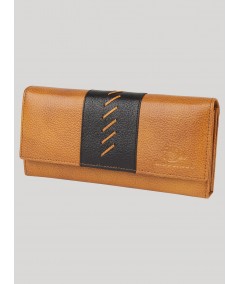 Black Patch Leather Wallet Boer and Fitch - 3