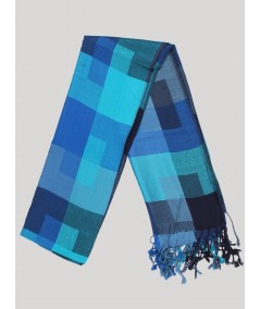 Blue Color Viscose Scarf Boer and Fitch - 2